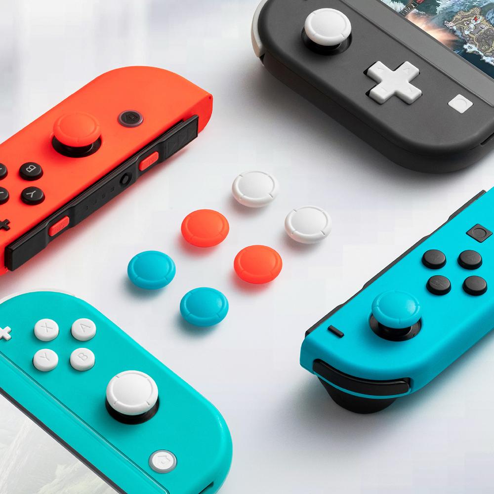 GULIKIT NS42 6Pcs Hall Joystick Replacement Cap for Nintendo Swicth OLED Lite JOY-CON