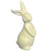Ceramic Bunny Figurine Standing 15 CM Yellow