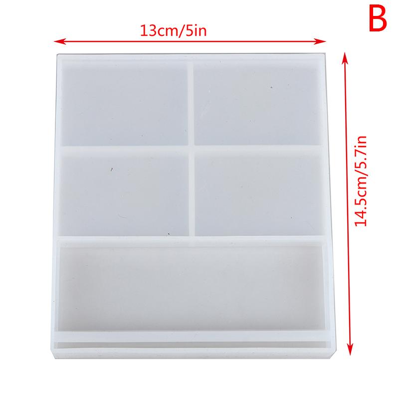 Rectangular Photo Frame Mold Resin Epoxy Mold Decorations Diy Soap Cake Making