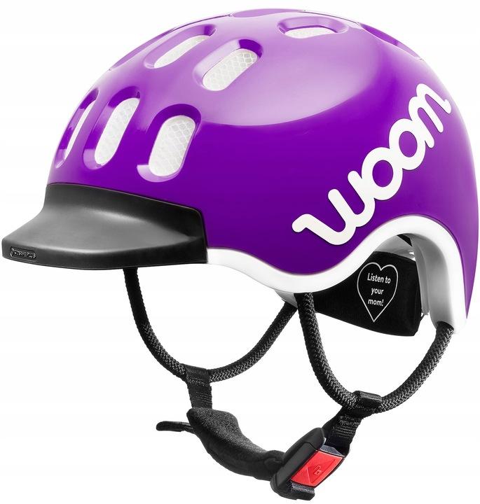 Dziecięcy Kask Rowerowy Woom / Fioletowy Xs