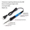 Adjustable Temperature Electric Soldering Iron 110V(Us Plug) /220V(Eu Plug) 60W Soldering Iron Welding Solder Repair Tool