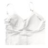 Women's Sleeveless Pleated Vest Shirt Top