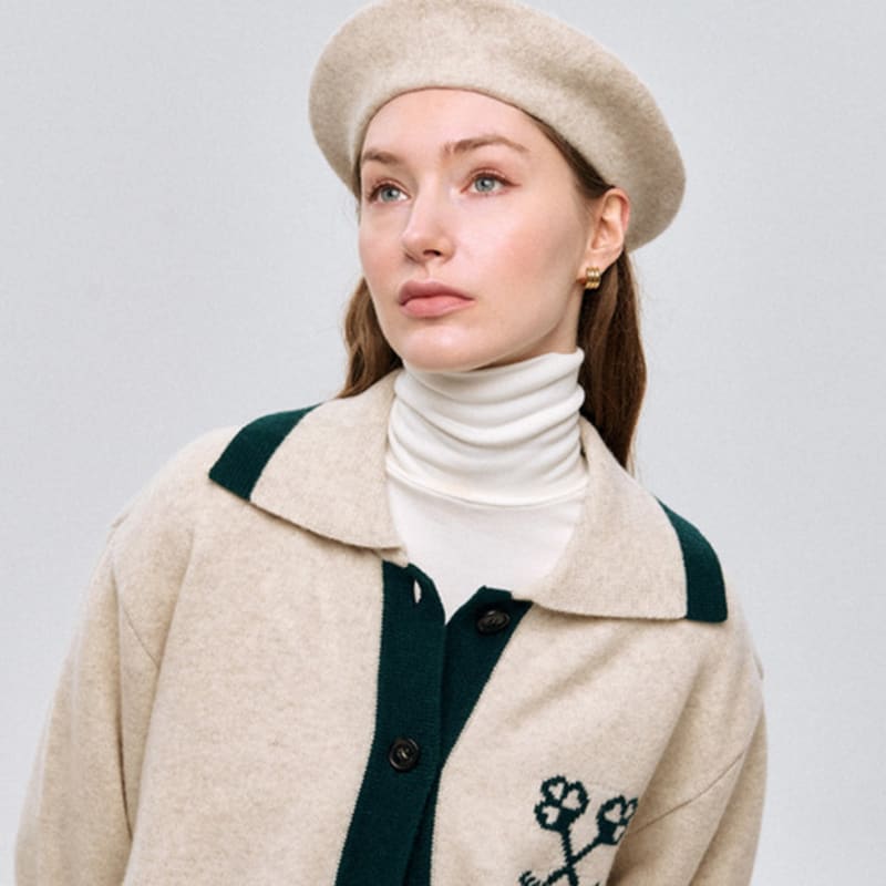 Le Sonnet Sporty Beret_Beige