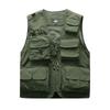 Men's Quick-Dry Mesh Multi-Pocket Plus Size Fishing Photography Vest