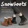 Women's Retro Leather Over-the-Knee Boots with Thick Sole and Velvet Lining - Versatile High-Top for Autumn/Winter