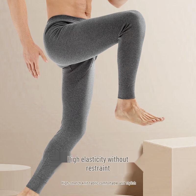 Qipilang Men's 100% Cotton Thermal Long Johns