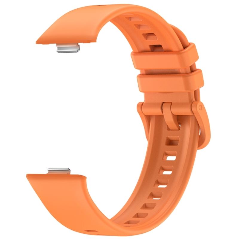 Upgrades Silicone Watch Band Flexible Silicone Watch Strap Stylish Silicone Watch Band Portable Strap for Watch fit3