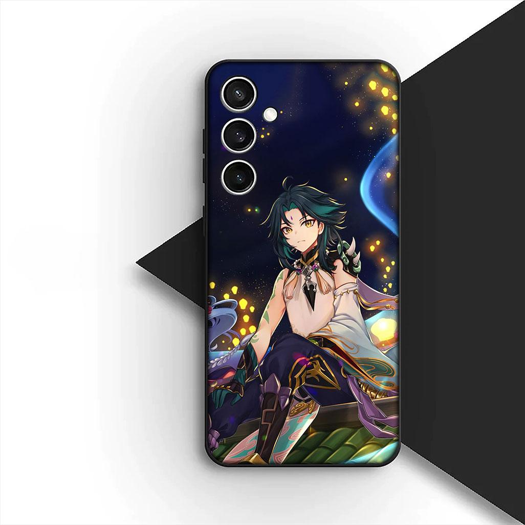 

for Huawei P30 P20 Mate 20 Lite Pro Y7a Y6P Y7 2019 Nova 5T 3I p30Lite Phone Cover Soft Case Genshin Venti Impact Xiao Keqing Huawei P30 lite