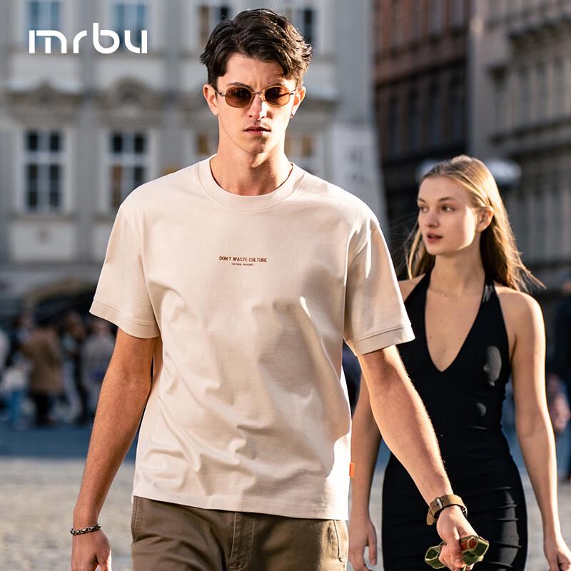 

Men s Oversized Letter Print Long-Staple Cotton T-Shirt XL