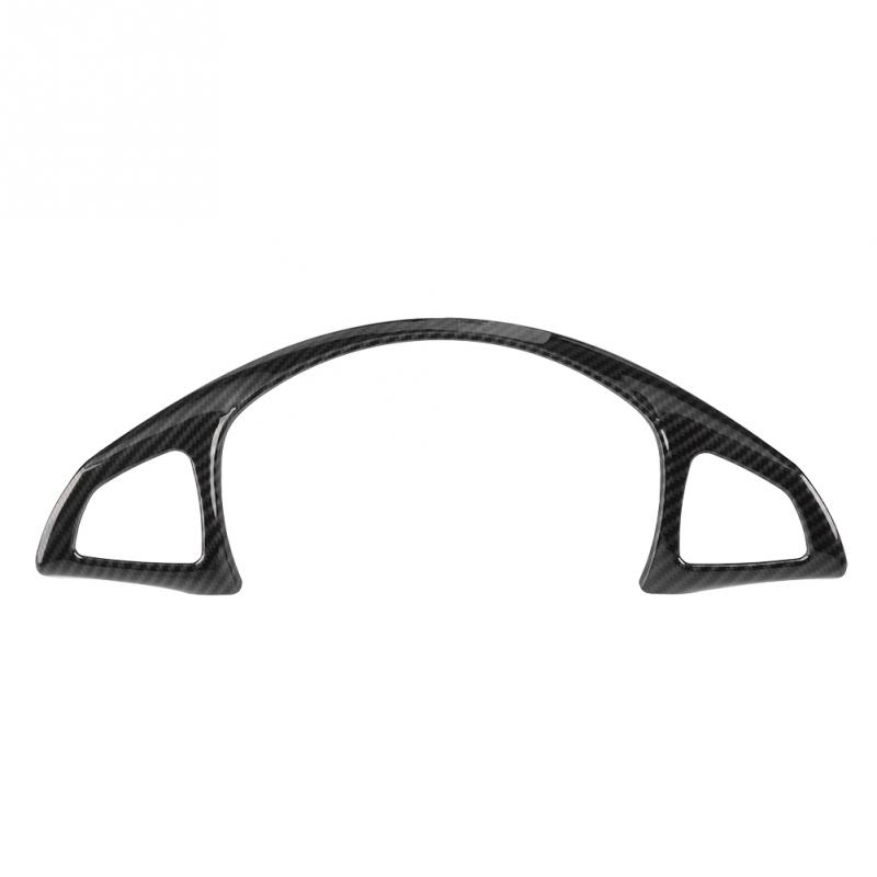 Embellecedor para marco de volante de coche estilo fibra de carbono para Mercedes-Benz CE GLC Clase W205 W213 X253