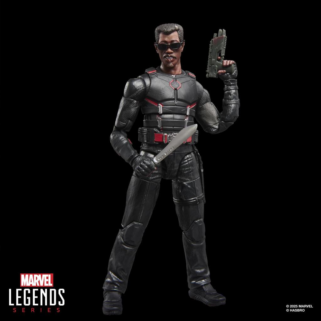 Hasbro Marvel Legends Series Blade Deadpool and Wolverine Action Figures 15 Cm Official Collection for Marvel Studios