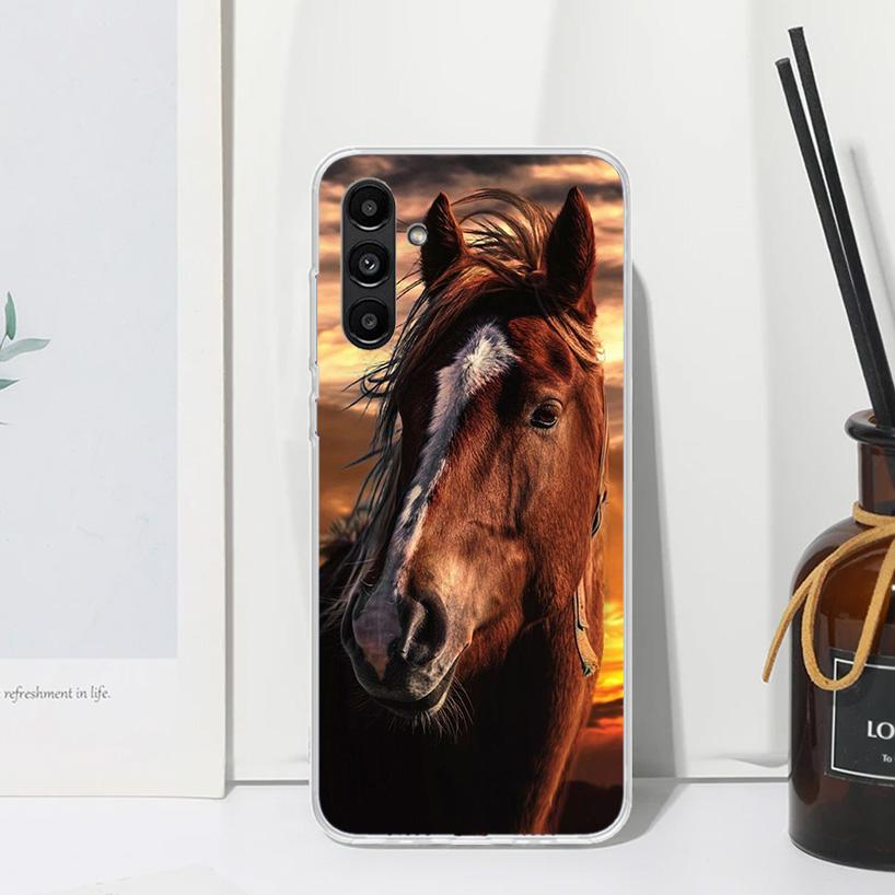 Horse Great Beauty Galloping Phone Case For Samsung Galaxy A15 A25 A35 A55 A14 A24 A34 A54 A13 A23 A33 A53 A12 A22 A32 A52 A05S