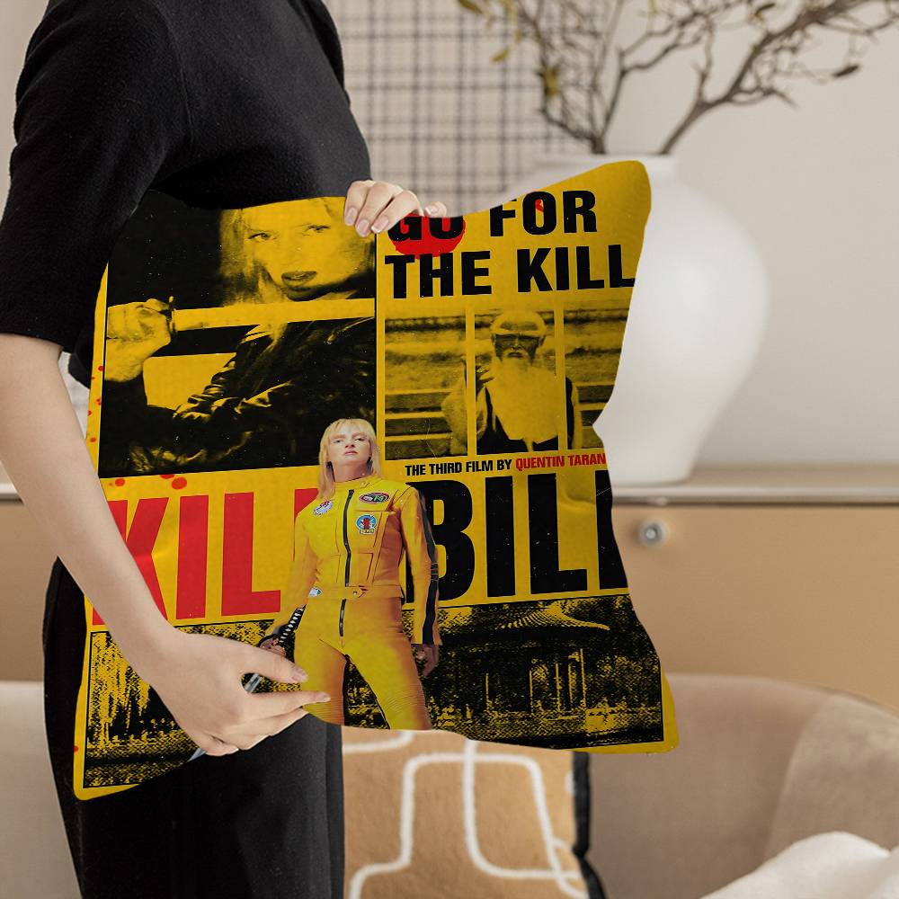 Movie Kill Bill Lucky Dragon Pillow Cover Sofa Cushion Cover Home Room Decoration Children Gift