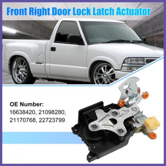 1 Pcs Front Right Auto Door Lock Actuator 16638420 21098280 21170768 22723799