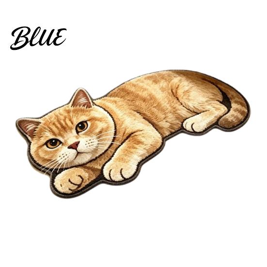 Non-slip Floor Mat Cute Cat Bathroom Rug Anti-Slip Absorbent Bath Washable Plush Door