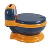 Baby Kid Potty Training Toilet Toddler Potty Training Seat with Splashing Guard Toilet Tissue Dispenser