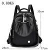 Luxury Designer Backpack Women Large Capacity Travel Bag Fashion High Quality Leather School Bags Casual Bagpack Elegant Girls