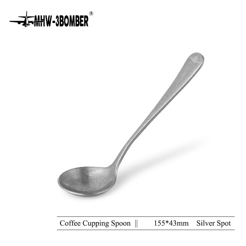 

MHW-3BOMBER Long Handle Coffee Spoons Set Stainless Steel Stirring Scoops for Tea Cappuccino Cocktail Coffee Bar Accessories