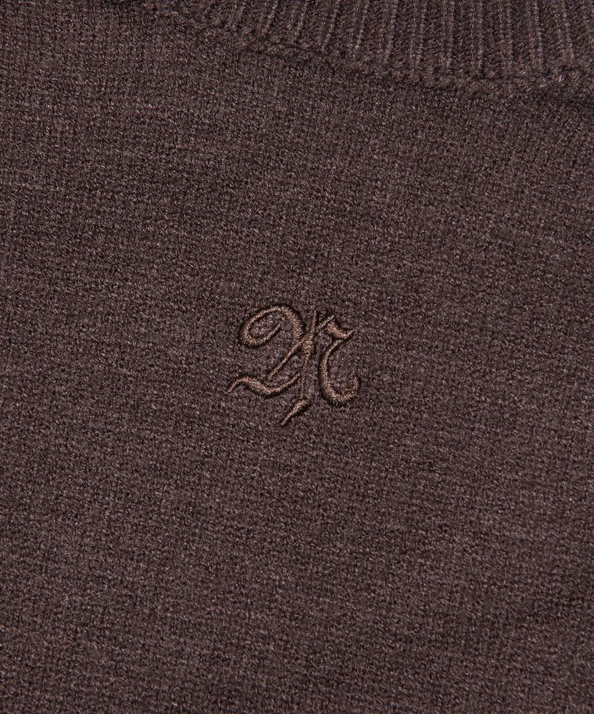 Nomaenyueol Double Echo Wool Knit - Brown
