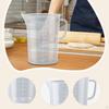 Measuring Cup Clear Cook with Accuracy Graduated Handle Jug for Cooking Kithchen Tool