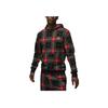Jordan Sudadera con capucha a cuadros de manga larga holgada para hombre Tops DV1578-687
