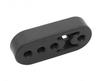 Haverain Set of 4 Muffler Hanging Rubber Exhaust Pipe Exhaust Pipe Hanger Reinforced Muffler