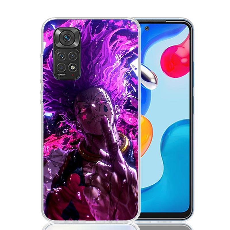 Huner X-Hunters Hisoka Phone Case For Xiaomi Redmi Note 15 14 13 12S 12 Pro Plus 11S 11E 11 11T 10S 10 Art Soft Pattern Cover Re