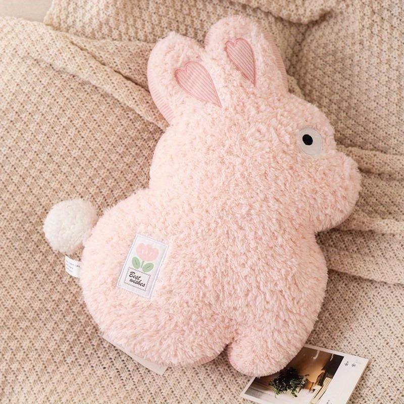 Nordic Minimalist Animal Elephant Cute Puppy Rabbit Pillow Bedroom Sofa Cushion Room Decoration