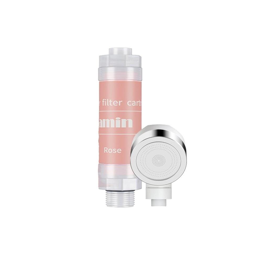 Lavender Shower Head Water Filter Dechlorination Anti-scaling Shower Scented Mixed with Vitamin C Filter Impurities