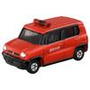 TAKARA TOMY Tomica 106 Suzuki Hustler Fire Command Vehicle Miniature Car Toy for Ages 3 and Up No. (Blister Packaging)