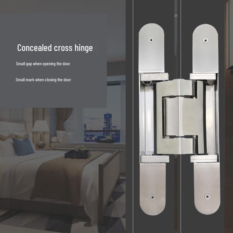 

Load-Bearing 200KG 3D Adjustable 304 Stainless Steel Concealed Door Hinge