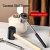 Coconut Opener Set with Steel Handle Hammers