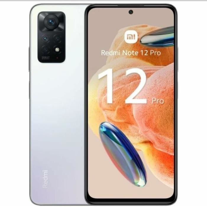 Smartphone Xiaomi Redmi Note 12 Pro 6,67" White 8 GB RAM Qualcomm Snapdragon 732G 256 GB