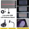 Super PDR Tools Dent Reflector LED Pdr Lamp Line Board Light Dent Repair Tools Dent Detector Use For Car Body Dent Removal