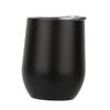 Stainless Steel Wine Tumbler Double Wall Insulated Drinking Cup with Lid for Outdoor Camping Picnic