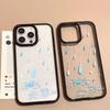 Acrylic Phone Case for iPhone 11 12 13 14 Pro 12 14 16 Pro Max for Samsung A16 A36 A56 S24 FE High-quality Painted Anti-fall Mobile Phone Case