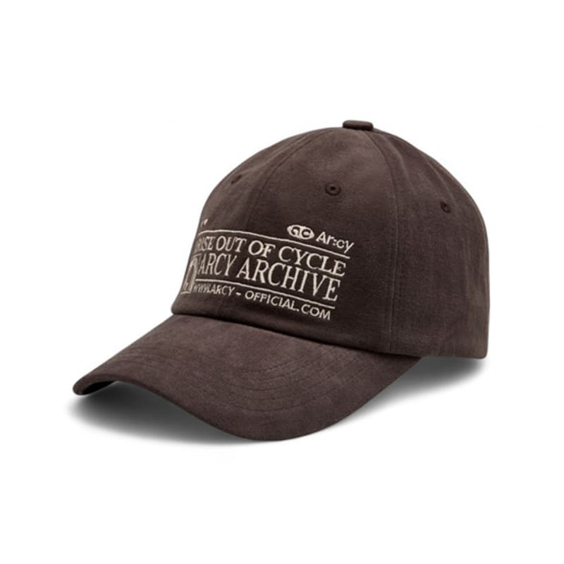 Ar:cy ARCHIVE BALL CAP [MOCHA]