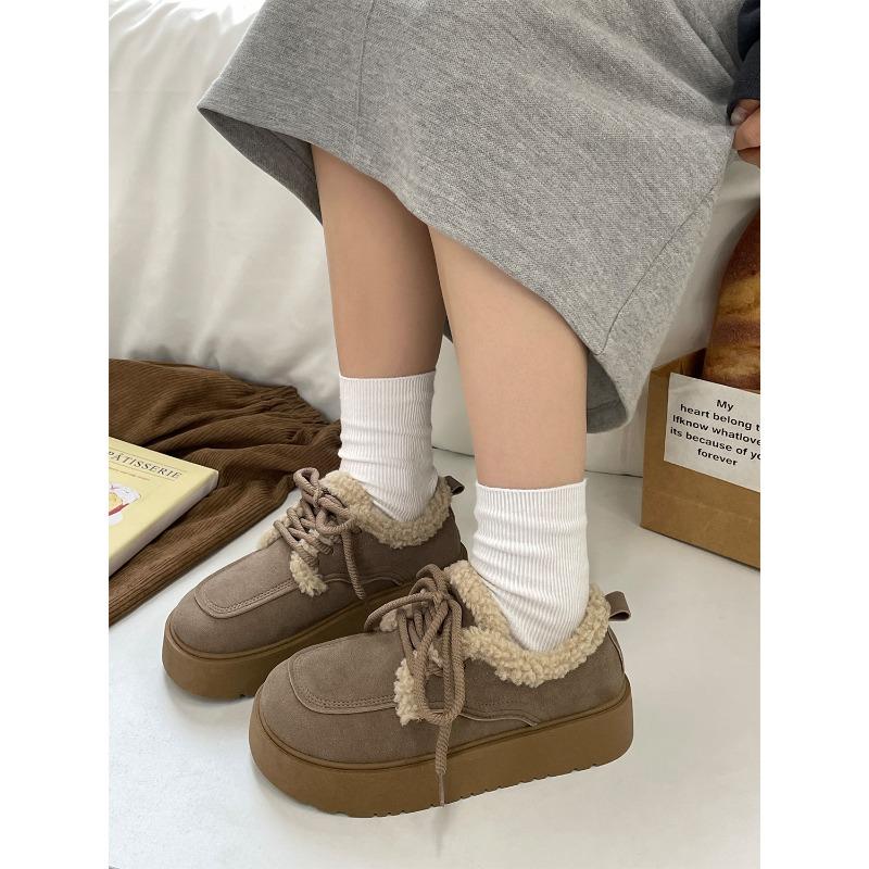 New Product Hot Sale Winter New Fashion Versatile Plush Women's Shoes Cotton Shoes 1373