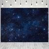 1 Piece, 2D Flat Design; 1 Piece, Milky Way Night Sky Background Banner, Suitable for Holiday Parties and Home Decorations. (wsj