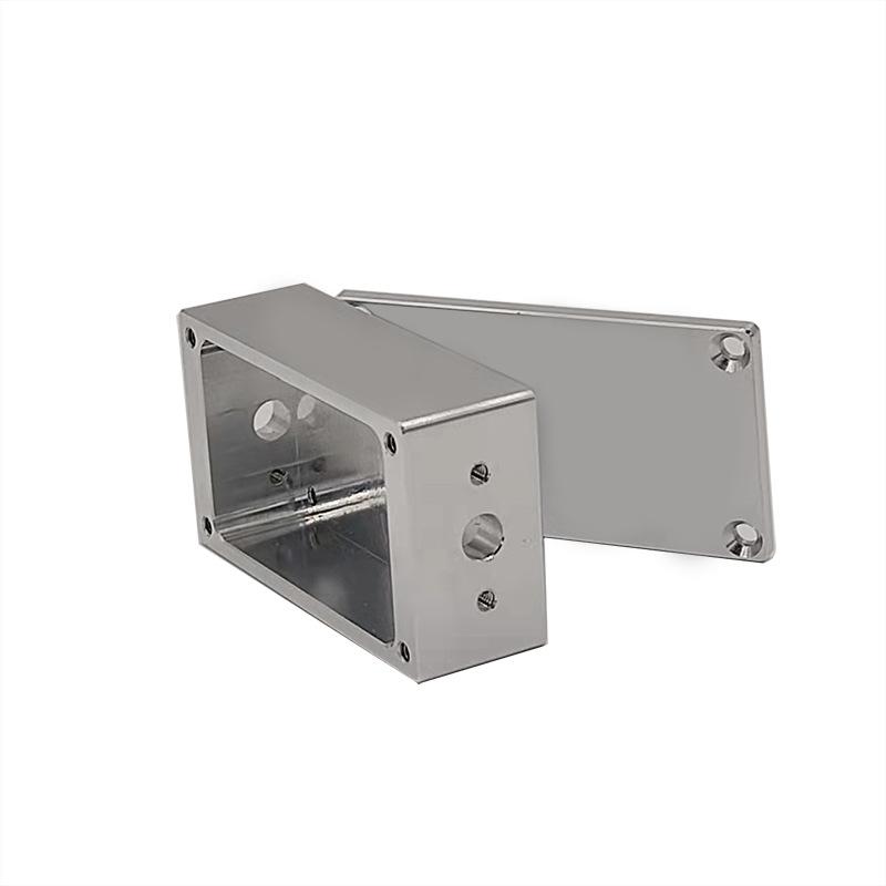 CNC Aluminum RF Shield Enclosure Box 44x25x16mm for EMI Shielding and For SMA Connector Compatibility in Electronics