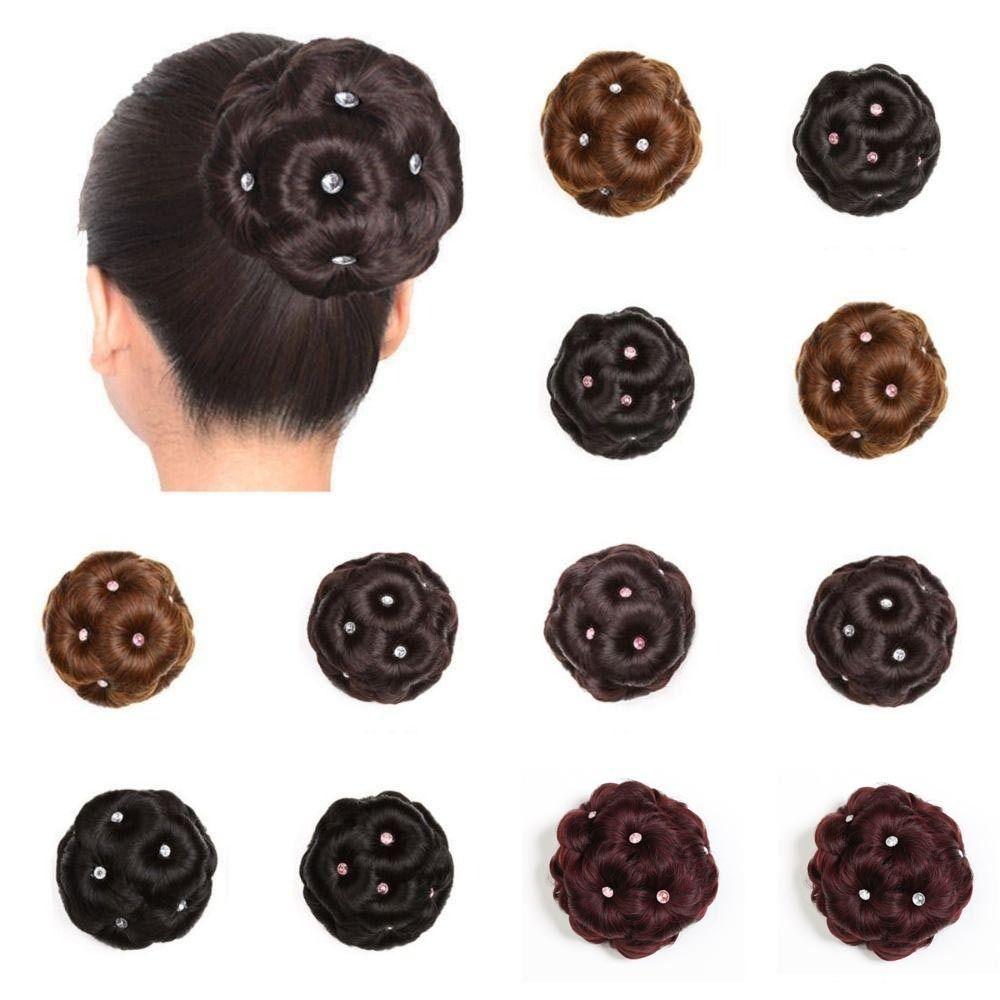Elastic Hair Clips Wig Synthesis Hairpiece Claw Clip Fashion Hair Accessories
