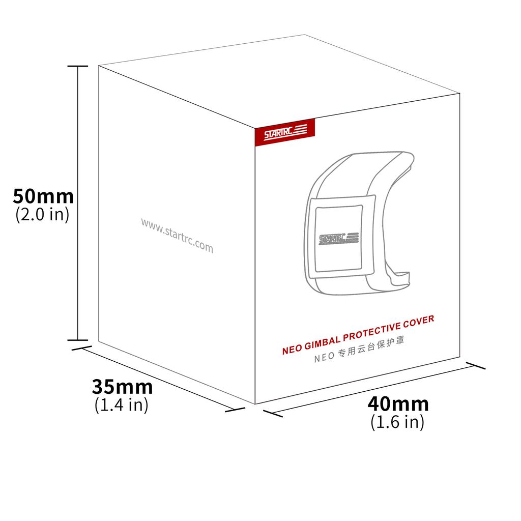 STARTRC 1149890 For DJI Neo Scratch Resistant PC Drone Gimbal Protective Cover