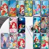 The Little Mermaid Phone Case for Samsung Galaxy Note 10 20 S23 S22 Ultra FE Plus M06 M15 M16 M35 M55