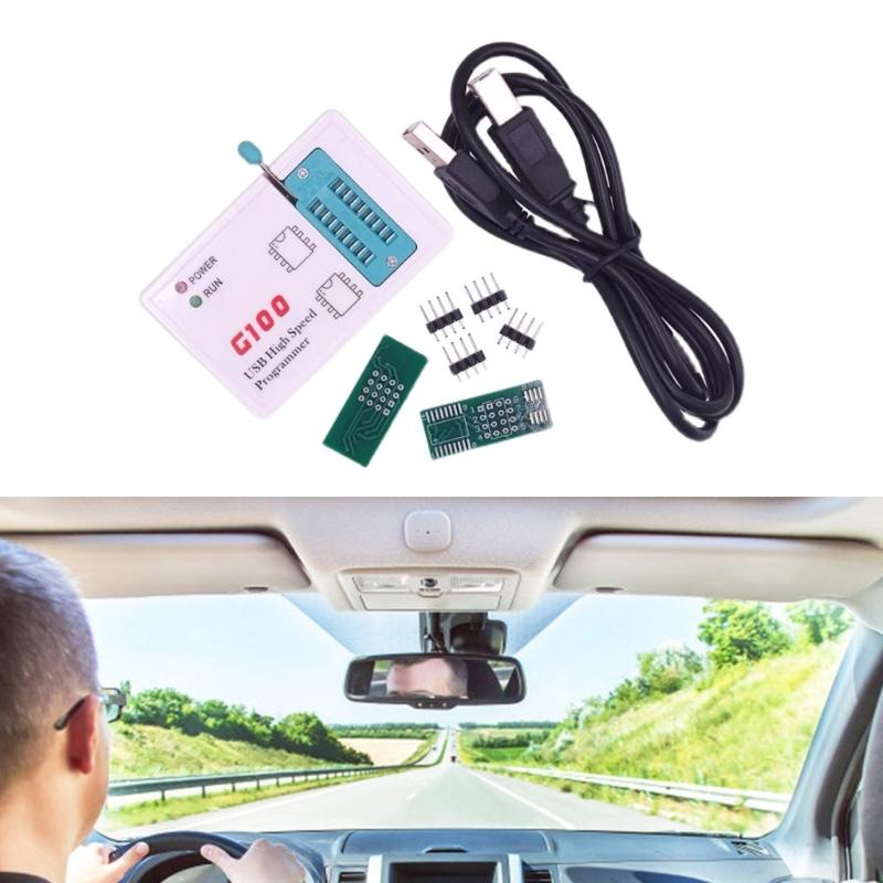 Quick USB 2.0 G100 Programmer Writer 25SPI FLASH/24/25/95EEPROM Chip With Auto Recognition Reader