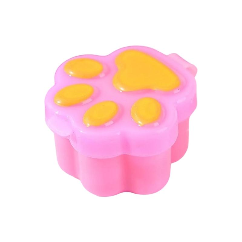 Travel Containers for Toiletries,Rubber Cream Jars,Leak Proof Plastic Container Jars with Lids Storage Face Creams