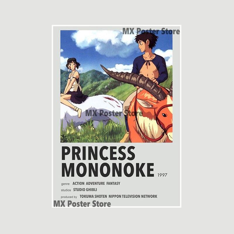 Demon Slayer White Paper Poster Classic Japan Anime Series Art Cartoon Painting Sticker for Home Bar Art Wall Decorative Mural