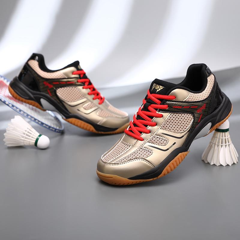 New Professional Badminton Shoes Men'S Tennis Shoes Breathable And Anti Slip Volleyball Shoes For Men And Women
