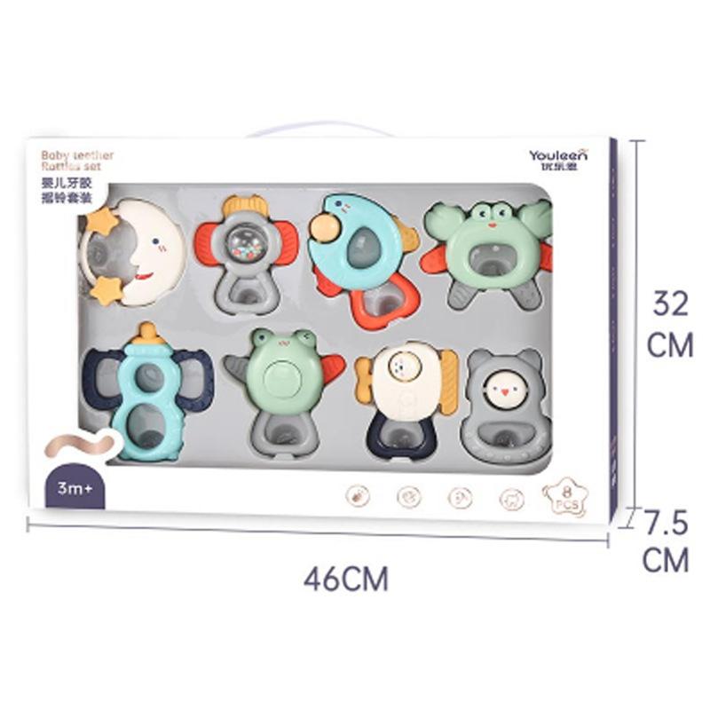 Genuine Newborn Baby Hand Rattle 0-6 Months Baby Educational Early Education Grasping Training Toothpaste Biting Toy