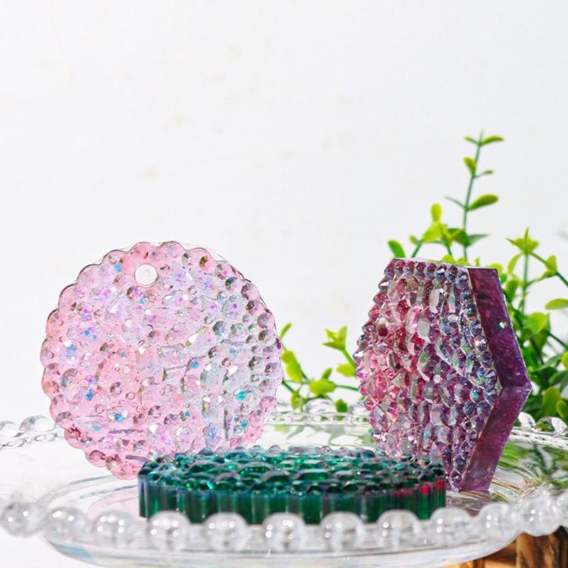 Epoxidic Forme Variate Diamante Listare Matriță Silicon Artizanat Handmade Consumabile pentru Fabricare Bijuterii DIY Mulduri pentru Decorațiuni Interioare