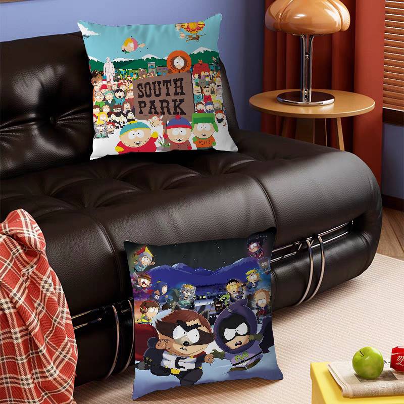 Cartoon-South ParkS Pillow Case Removable Washable Cushion Cover – All-Season Soft Linen